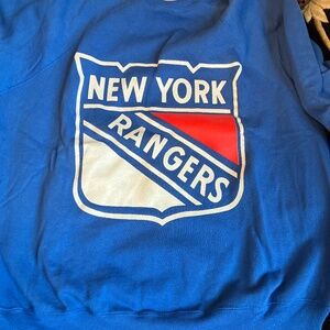 Very, very rare vintage New York Rangers sweatshirt. It’s in great shape.
